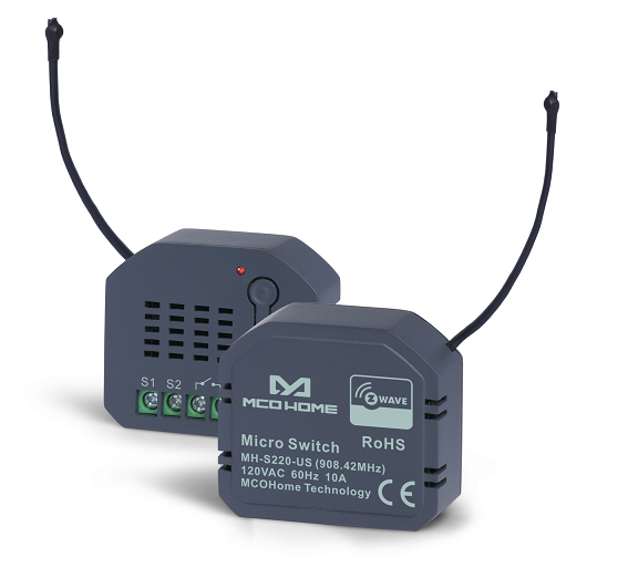 Ac85~260v Graphite Pc Mcohome Z-wave Product Z-wave Micro Switch