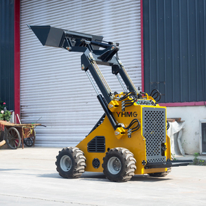 Murah roda mesin Epa selip pemuat Minicargador SkidSteer pemuat lampiran Mini selip kemudi pemuat Diesel - Product Image 3