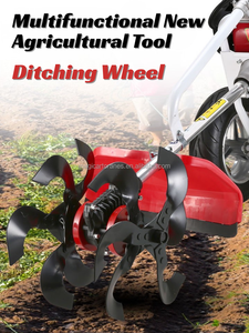 Handgeführter Benzin-Rasentrimmer mit Stahlklingen für Garten, Bauernhof und Obstgarten - Professionelle Unkrautschneidemaschine - Product Image 5