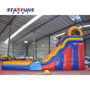 Glissière gonflable commerciale de PVC de glissière d'eau de <span class=keywords><strong>location</strong></span> de partie de toboggan gonflable bon marché <span class=keywords><strong>avec</strong></span> la maison de rebond de <span class=keywords><strong>piscine</strong></span> à vendre - Product Image 3