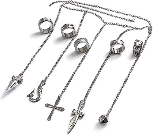 ハンター×ハンター クラピカ コスプレ衣装用メタルリング アクセサリー