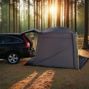 2025 alta qualità in alluminio tenda per auto all'aperto campeggio SUV monostrato 4 stagione <span class=keywords><strong>5</strong></span> persone acciaio capienza fibra di carbonio telaio pali - Product Image 2