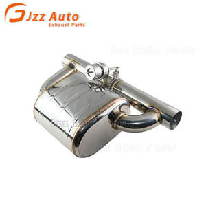 <span class=keywords><strong>Silencieux</strong></span> universel d'échappement sous vide en acier inoxydable Valvetronice 3 "Inlet Outlet <span class=keywords><strong>9</strong></span>" * 5.5 "Body Valved Cutout Muffler - Product Image 2