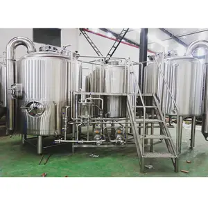 Honglin Made Brewery Máquina Tamanho Grande 1000L 2000L Inoxidável Steele Beer Brewing Equipamentos