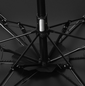 Mini parapluie pliable compact de voyage avec étui, protection UV, logo personnalisé d'usine, 5 plis, soleil et pluie - Product Image 5