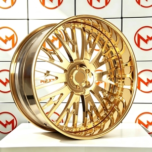Rines de Aleación Maxtera Forjados a Medida, Estilo Forgiato de 3 Piezas, para Autos de Lujo como Range Rover, Escalade, Rolls Royce, <span class=keywords><strong>Mercedes</strong></span> Benz y Dodge - Product Image 1