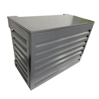 Aluminium avec peinture Couvercle de climatiseur Couvercle de climatiseur extérieur Couvercle de protection de climatisation