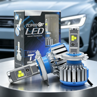 Ampoule de phare de camion JHS 9005, projecteur de voiture H1 H4, feu antibrouillard, kit de conversion de phare de voiture, ampoule de phare LED T1 Turbo