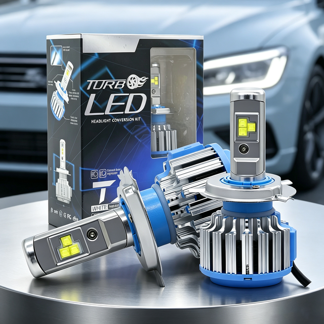JHS 9005 Truck Ampoule Head Lamp Voiture Projector H1 H4 Fog Light Auto Headlamp Car Conversion Kit T1 Turbo LED Headlight Bulb