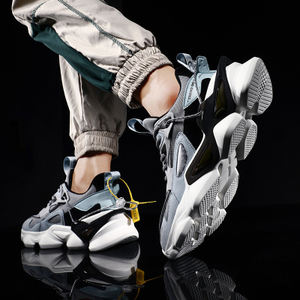 Zapatillas deportivas antideslizantes <span class=keywords><strong>para</strong></span> <span class=keywords><strong>hombre</strong></span>, <span class=keywords><strong>tenis</strong></span> <span class=keywords><strong>de</strong></span> malla con cojín <span class=keywords><strong>de</strong></span> aire, <span class=keywords><strong>para</strong></span> correr al aire libre, informales, nuevo estilo, <span class=keywords><strong>2022</strong></span> - Product Image 2