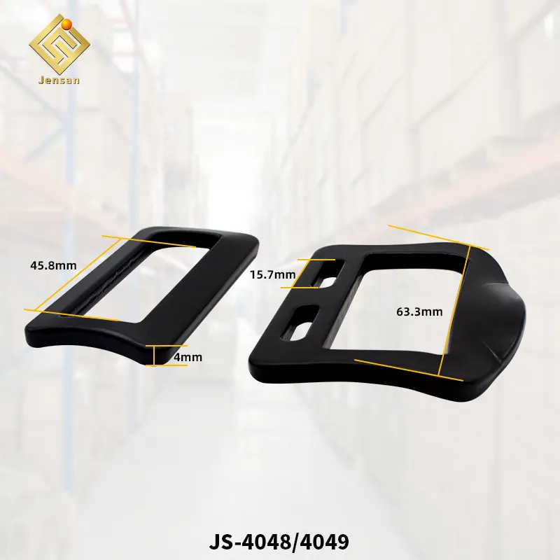 Jensan fivela ajustável, conjunto de aço, personalizado, 18kn 46mm de largura interna, preto, branco/amarelo/preto/zinco, colorido 58g
