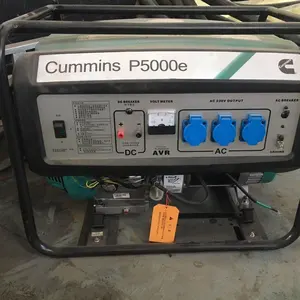 Gasoline pequeno motor p5000e uso doméstico 5kw 6.5hp