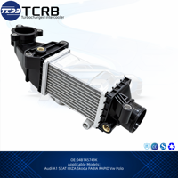 TCRB Turboaufgeladener Ladeluftkühler 04B145749K für Audi A1 SEAT IBIZA Skoda FABIA RAPID VW Polo