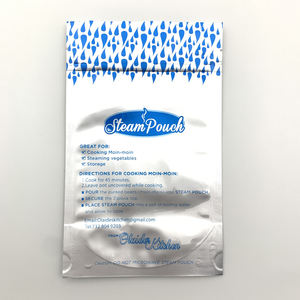 Vacuum Packing Frozen Salmon Bag Moin Food Packaging Plastic Aluminium Custom Stand up Ziplock Grade Moi Moi Cooking Pouch - Product Image 2