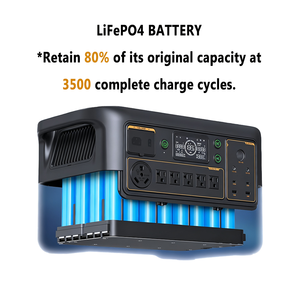 Batterie portable LiFePO4 3600W avec protection BMS intégrée pour système hors réseau - Product Image 4