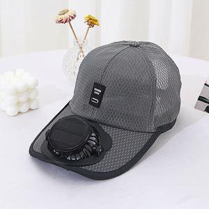 Gorra con Ventilador y Carga Solar de Gran Capacidad de 600 mAh, Gorra con Visera, Baterías Integradas, Poliéster Impermeable para Deportes y Entretenimiento - Product Image 4