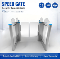 Torniquete de Velocidad con Servomotor, Control de Acceso por RFID y Reconocimiento Facial para Oficinas, Gimnasios y Escuelas, OEM, ODM, CE, 1 Año de Garantía