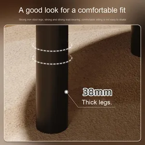 High-End Internet Celebrity <strong>Small</strong> Fat Chair for Master Bedroom Girls' Modern <strong>Dressing</strong> <strong>Table</strong> Dining Chair Manicure Makeup <strong>Stool</strong> - Product Image 5