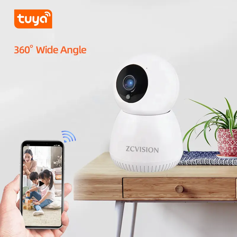 Tuya Full HD 1080P WiFi IP Camera Surveillance Indoor Camera Security Night Vision Smart Home Camera