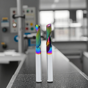 BoMeiJK Fraise CNC à une seule dent de qualité supérieure, revêtement DLC, alliage premium, support OEM personnalisé pour l'aluminium et les métaux tendres - Product Image 5