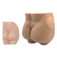 Simulador de Inyección Intramuscular de Glúteos y Cadera, Modelo de Inyección para Entrenamiento de Estudiantes de Enfermería
