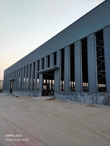 Entrepôt <span class=keywords><strong>en</strong></span> structure métallique de 200 m2 / Kit de construction d'entrepôt préfabriqué <span class=keywords><strong>en</strong></span> acier de 250 m² pour atelier et bureau - Product Image 5