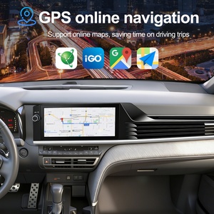 Navihua 12.3 Inch Car GPS Navigation Carplay <b>Stereo</b> Multimedia Video Monitor Audio Head Unit Accessories for Toyota Camry 2025 - Product Image 2