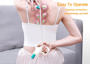 Nuopuen – Lot de 100 ventouses de massage jetables de 7,8 cm et 6 cm pour thérapie par ventouses Hijama, vente en gros pour la thérapie par ventouses ABC - Product Image 5