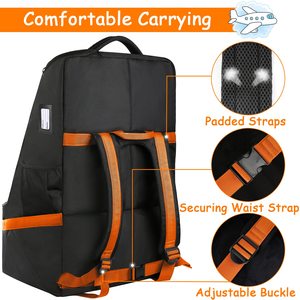 Borsa da <span class=keywords><strong>viaggio</strong></span> per seggiolino auto per auto, borsa da <span class=keywords><strong>viaggio</strong></span> imbottita, per viaggi aerei - Product Image 2
