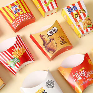 Caja de Embalaje de Alimentos Biodegradable, Reutilizable, Portátil, de Color Fijo, para Palomitas de Maíz, Snacks y Comida Rápida, al por Mayor, OEM, de Moda - Product Image 2