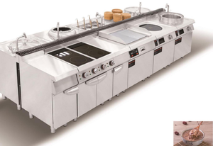 Grill à gaz multifonctionnel Teppanyaki haut de gamme pour cuisine commerciale, restauration et cuisine française, nouvelle version 2024 - Product Image 6