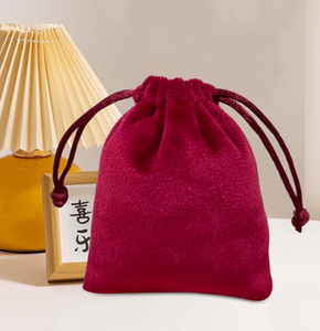 ถุงหูรูดกำมะหยี่ถุงเก็บของของขวัญงานหัตถกรรมสร้อยข้อมือขายส่ง - Product Image 4