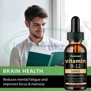 OEM cibo vitamina <span class=keywords><strong>B12</strong></span> vegano gocce liquide bevande energetiche aumento di peso integratori 5000 Mcg vitamina <span class=keywords><strong>B12</strong></span> gocce di liquido - Product Image 2