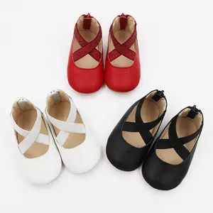 Chaussures d'école mignonnes en gros Filles européennes nouveau design à la mode belle bébé fille Mary Jane Chaussures