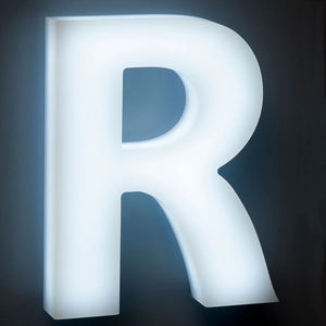 Nouveau style personnalisé, lettres rétro-éclairées par LED, lettres lumineuses et lumineuses, lettre de canal de signe éclairé par le visage - Product Image 2