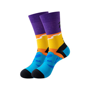 <span class=keywords><strong>Calcetines</strong></span> Divertidos con Diseño Deportivo y Logotipo Personalizado de Alta Calidad, <span class=keywords><strong>Calcetines</strong></span> Coloridos y Alegres de Algodón Unisex - Product Image 4
