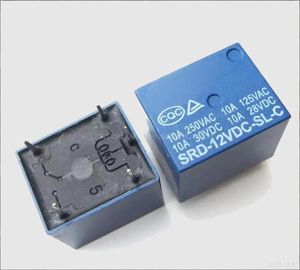 SRD-12VDC-SL-C Electromagnetic Relay 10A 30VDC DPDT Miniature <b>Screw</b> Terminal High Power General Purpose - Product Image 4