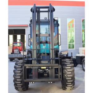 รถยกขนาดเล็กขับเคลื่อนสี่ล้อคุณภาพสูงจากจีน 3 ตัน 4 ตัน 5 ตัน สำหรับทุกสภาพพื้นผิว รถยกสำหรับพื้นที่ขรุขระ 4x4 รถบรรทุกออฟโรด - Product Image 2