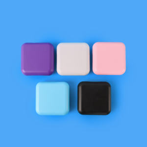 Custodia per Allineatori e Contenitori con Specchio / Senza Specchio per Dentiere, Scatola Quadrata per Conservazione Paradenti - Product Image 4