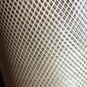 Nhôm tấm thép lưới 5x8 6x10 kim cương mở rộng kim loại lưới mạ kẽm mở rộng dây lưới máng xối bảo vệ - Product Image 2