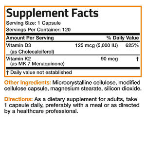OEM Vitamine D3 5000IE (125mcg) Softgels 360 stuks Niet-GMO Glutenvrij Hoogwaardig Vitamine <span class=keywords><strong>D</strong></span> Supplement voor Bot- & Immuun Gezondheid - Product Image 5