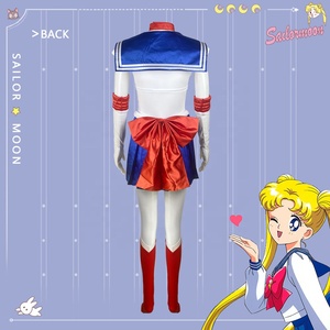 ชุดคอสเพลย์เซเลอร์มูนสุดเซ็กซี่สำหรับงานปาร์ตี้ฮาโลวีนปี 2026 ชุดแฟนซีซึคิโนะพร้อมชุดแฟชั่นสาวน้อยสไตล์ตัวตลก - Product Image 2