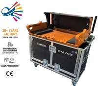 Étui de console détachable et pliable IP65 pour Yamaha DM7-EX avec levage hydraulique facile, doublure EVA et rangement personnalisé