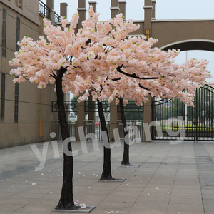 HC-AT2 Nhựa Đầy Màu Sắc Trong Nhà Trang Trí Tiệc Cưới Hội Trường Sự Kiện Cây Nhân Tạo Hoa Anh Đào - Product Image 1