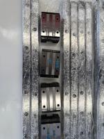 Vis à billes à haute précision, conception compacte, recirculation latérale, pour les industries CNC