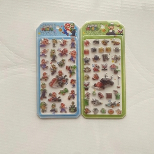 Autocollant en relief 3D Super <span class=keywords><strong>Mario</strong></span>, motif dessin animé <span class=keywords><strong>Mario</strong></span>, pour la décoration de carnets, animé, pour enfants et jeunes filles - Product Image 3