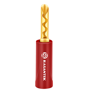Negro/rojo cable de altavoz de audio conectores banana jack de 4mm terminal - Product Image 4
