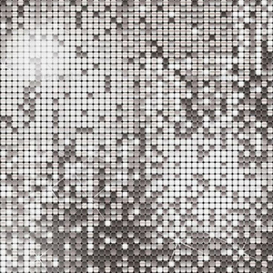 Mosaico Cerámico Vitrificado Brillante de Alta Resistencia, Negro, 10 mm de Grosor, para Paredes y Pisos Interiores de Villas Modernas, Antideslizante, con Detalles en Epoxi - Product Image 1