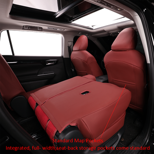 EKR ขายส่งทนทานที่กําหนดเองรถที่นั่งครอบคลุมกันน้ําหนังรถที่นั่งครอบคลุมโตโยต้า Highlander RAV4 Camry <span class=keywords><strong>CHR</strong></span> - Product Image 3