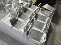 Découpe laser personnalisée, pliage d'aluminium, fabrication de tôles sur mesure, soudage d'aluminium, prototype en acier inoxydable